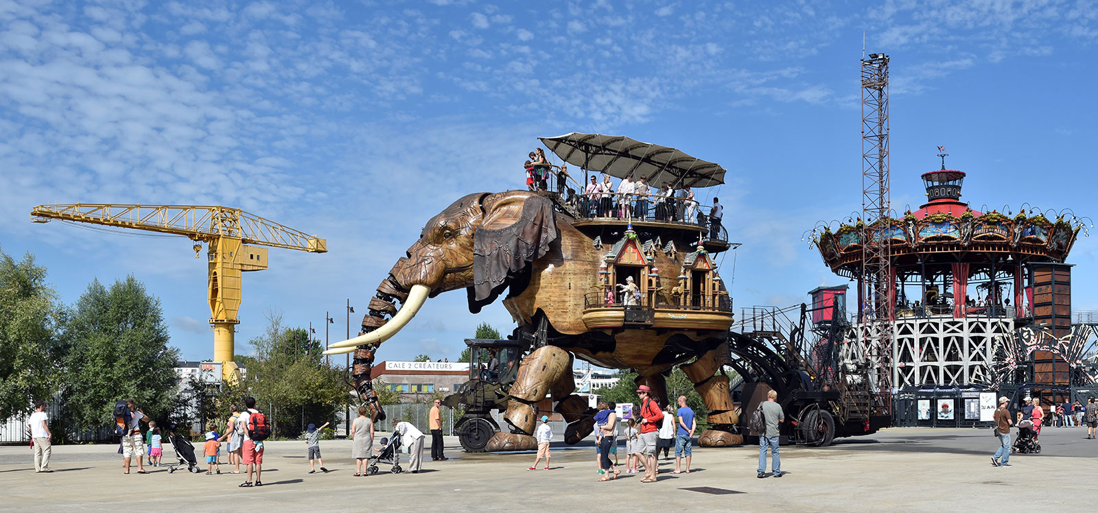 Résultat de recherche d'images pour "l'elephant de nantes"